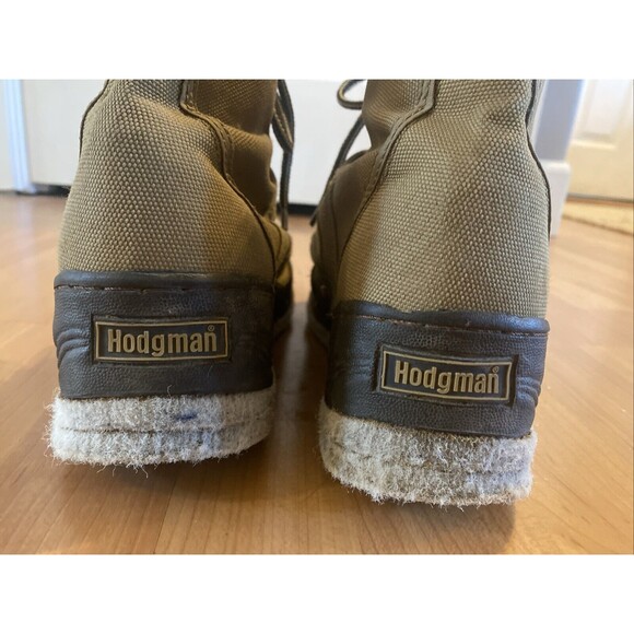 Hodgman Light Weight Wading Shoes Ankle Boots Size 8‎ M Beige Lace Up - Picture 9 of 14